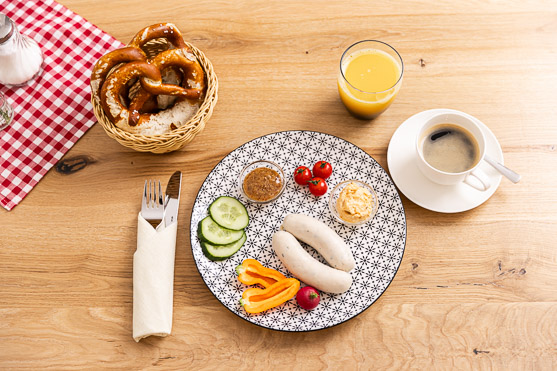 Frühstück Weißwurst