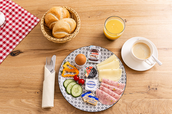 Frühstück Debreziner