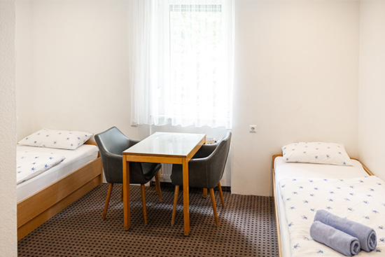Doppelzimmer Pension Märkl Augsburg
