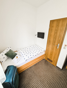 Standard Einzelzimmer in Augsburg Beispiel